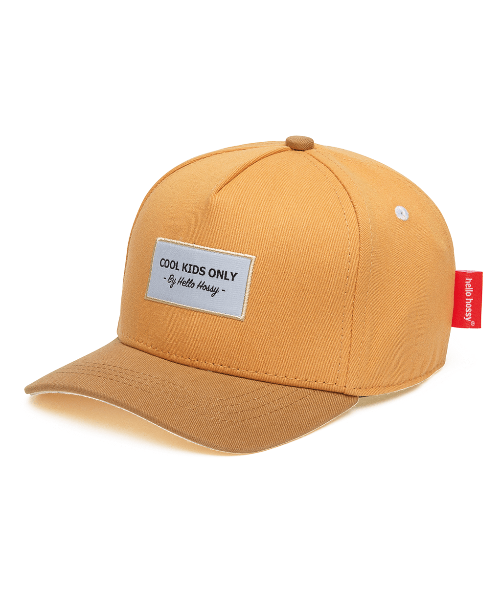 Casquette Enfants Mini Tan, visière courbée, 100% coton biologique, certifiée Oeko-Tex, dès 9 mois, Cool Kids Only !