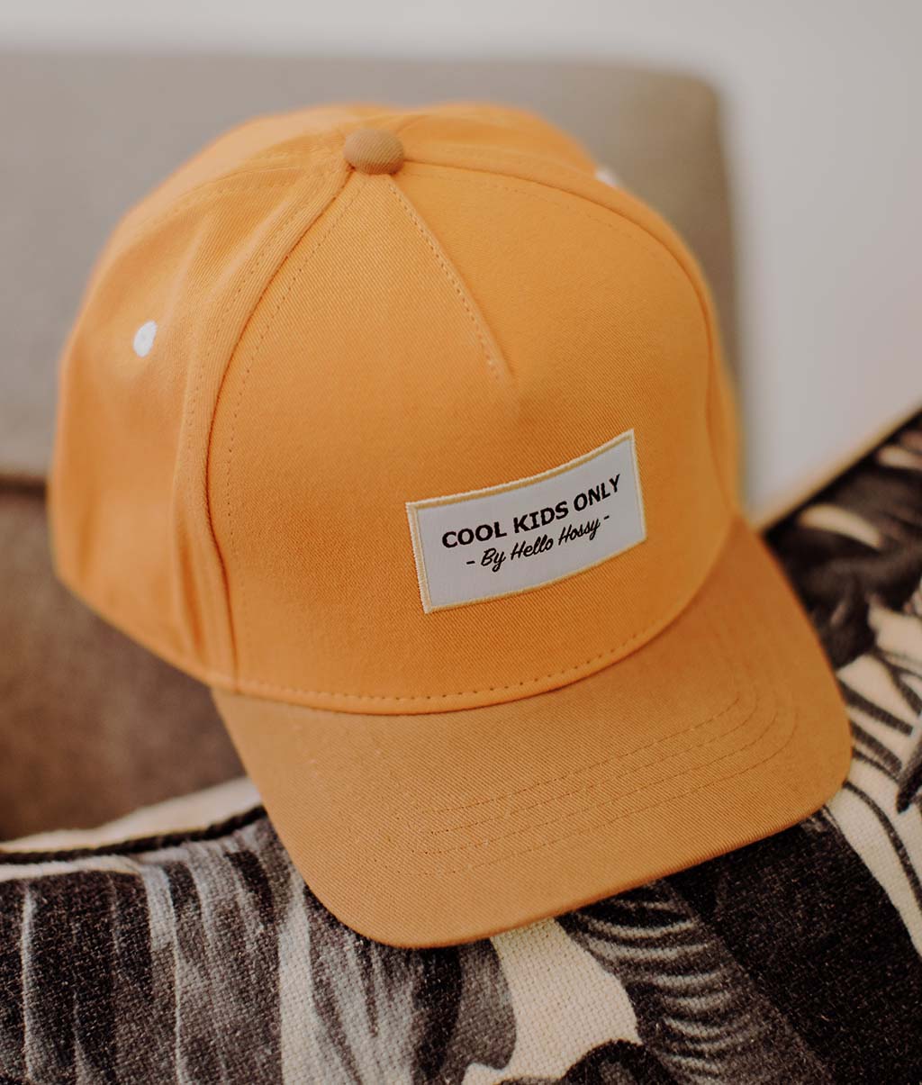 Casquette Enfants Mini Tan, visière courbée, 100% coton biologique, certifiée Oeko-Tex, dès 9 mois, Cool Kids Only !